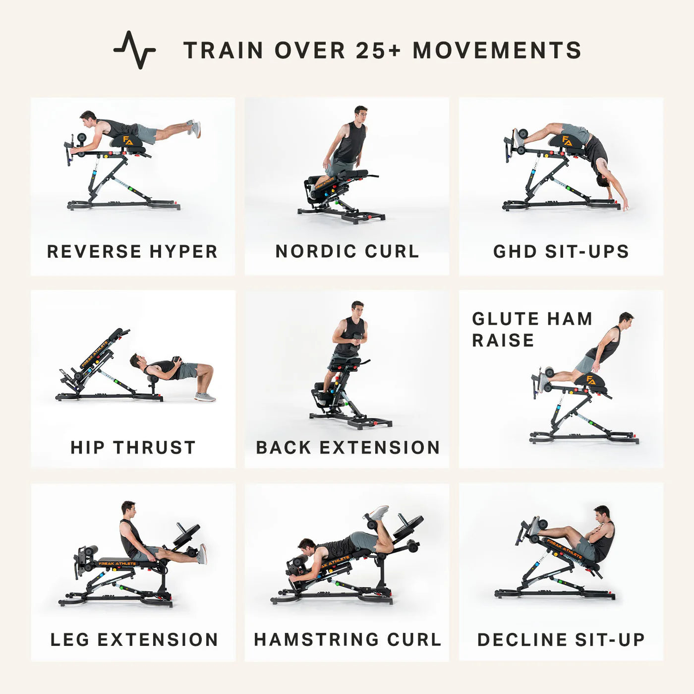 Train over 25+ Movements image