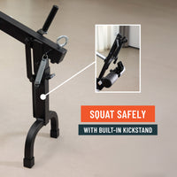 Belt Squat + Calf Block