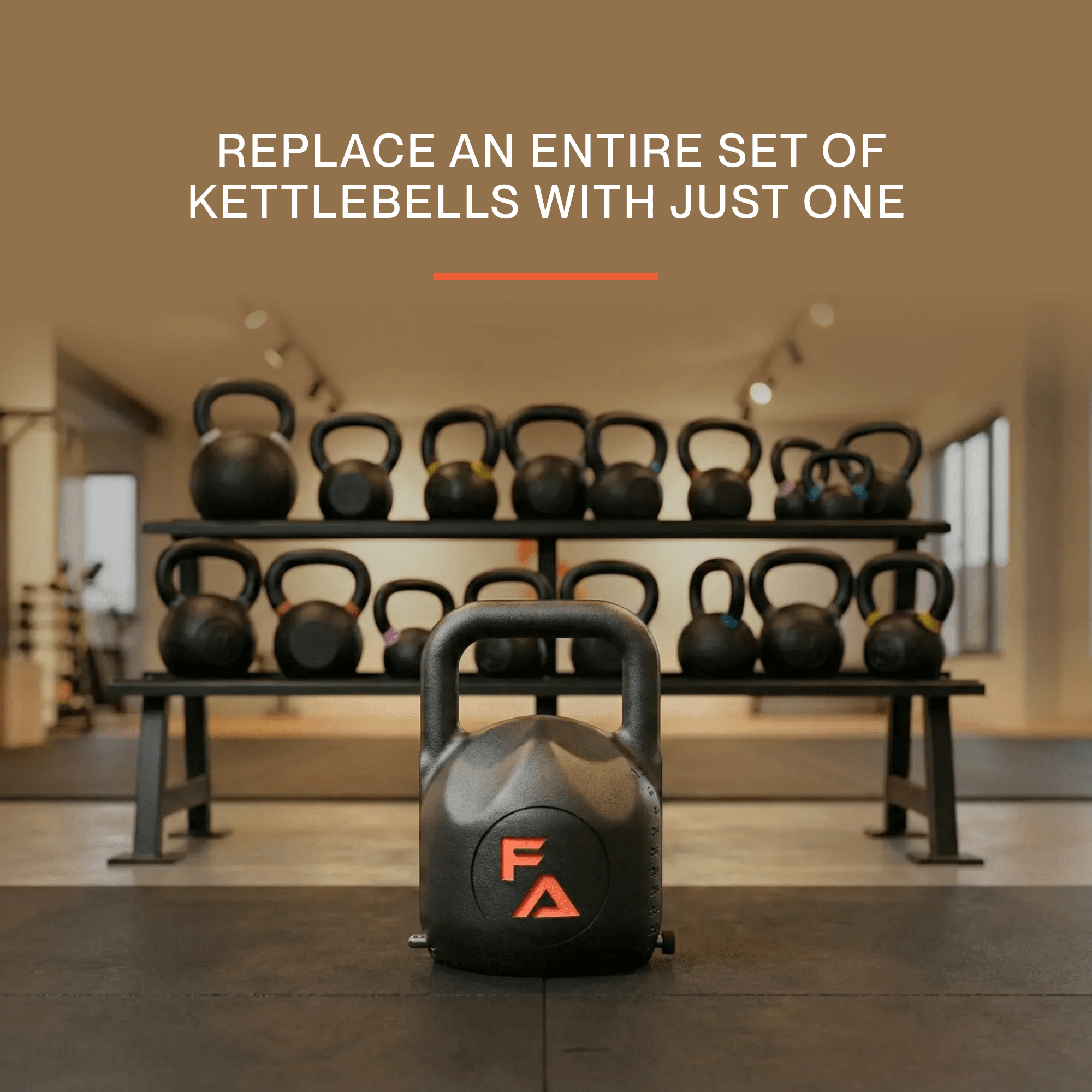 FA Adjustable Kettlebell Pair