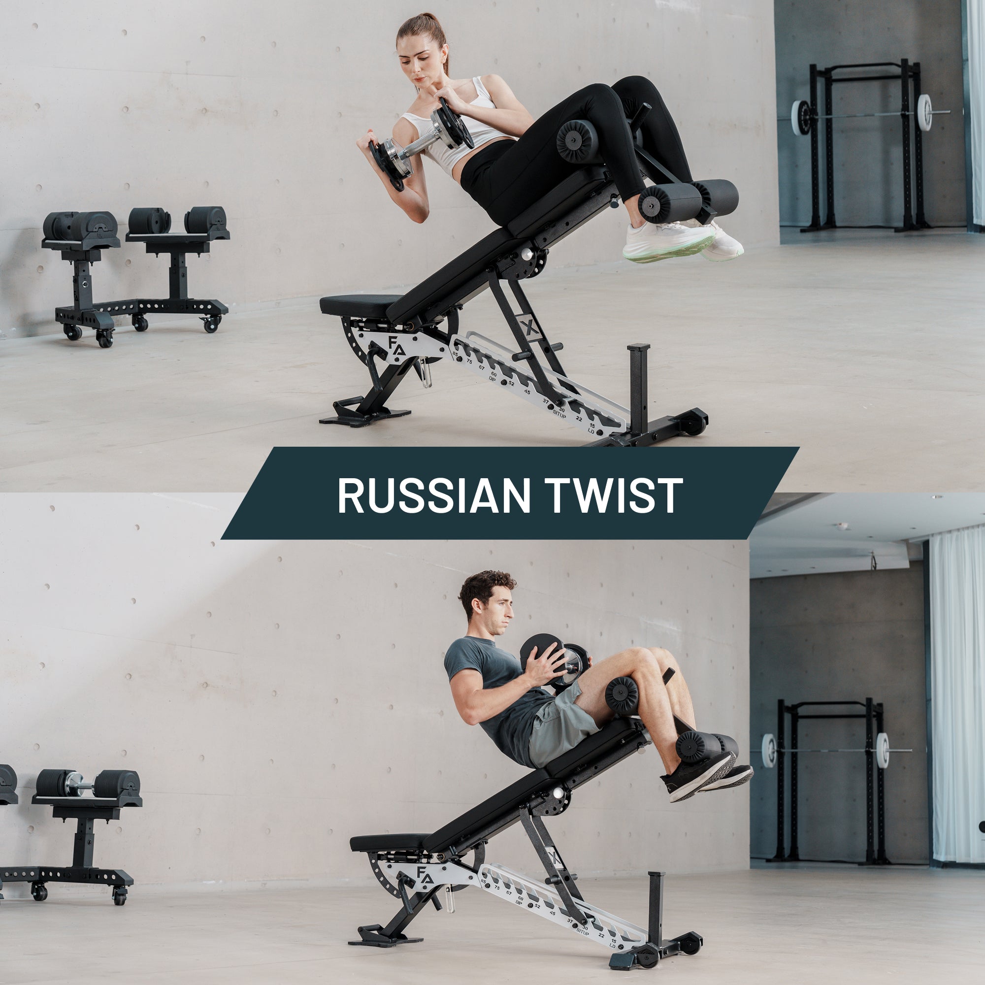 Freak Athlete ABX - 10 Machines in 1 | Adjustable Weight Bench